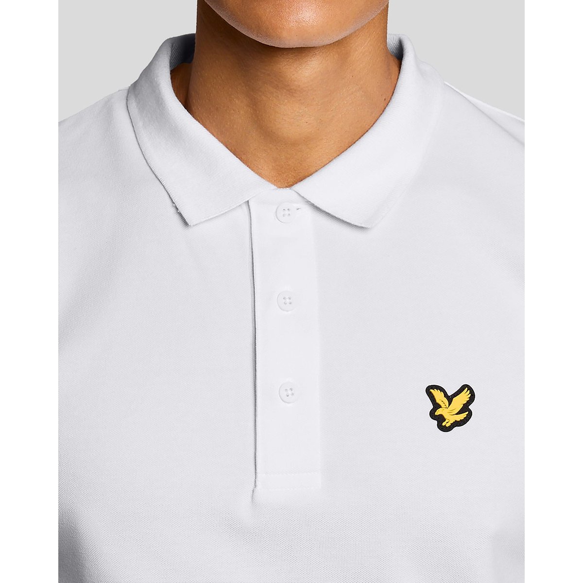Polo technique blanc, LYLE & SCOTT
