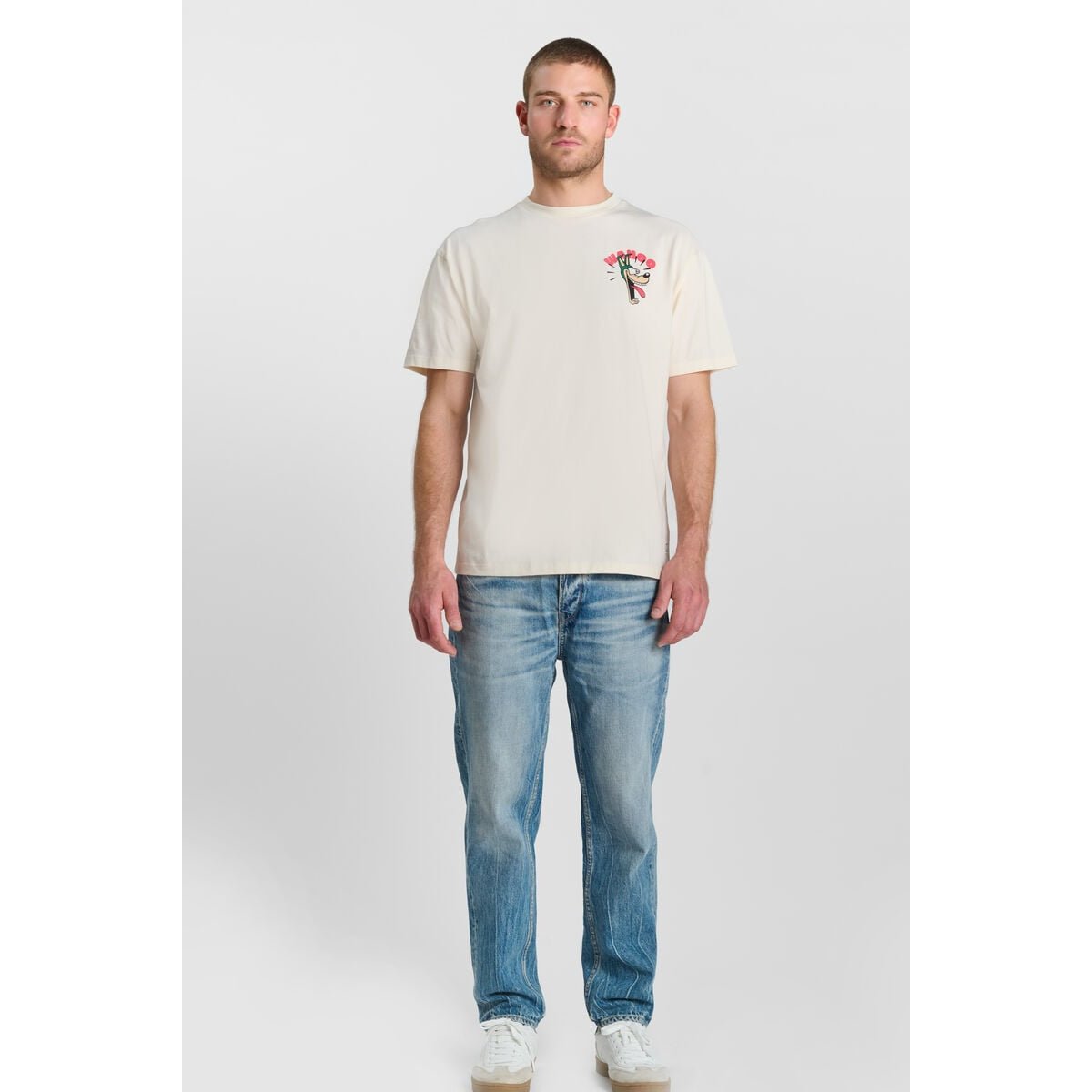 Tee-Shirt VELOKROM off white, LE TEMPS DES CERISES