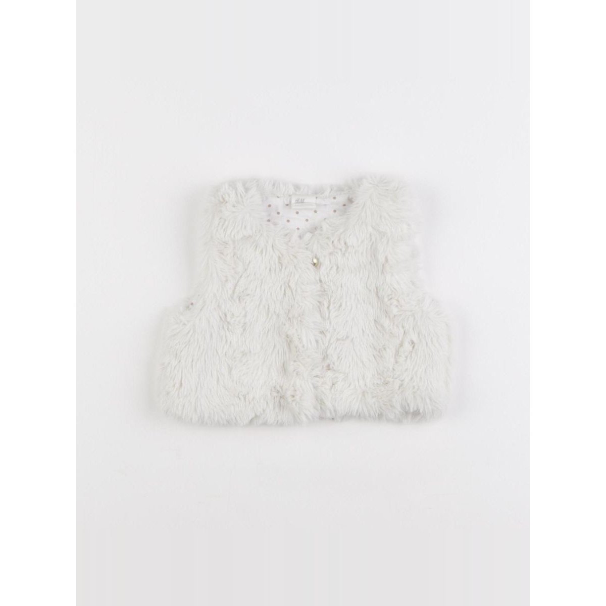 Gilet - Très bon état blanc, H&M
