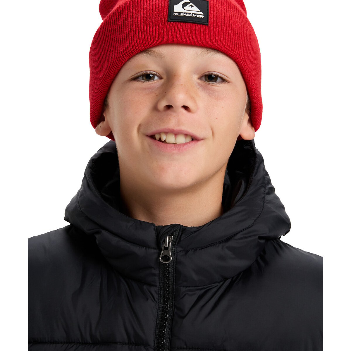 Hooded Padded Jacket black, QUIKSILVER