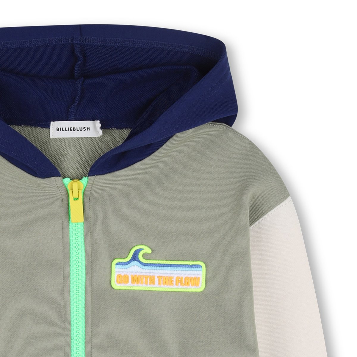 Sweat zippé à capuche absinthe, BILLIEBLUSH