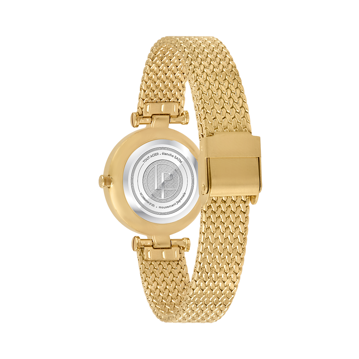 Montre Analogique FLORE doré blanc doré, LOUIS PION