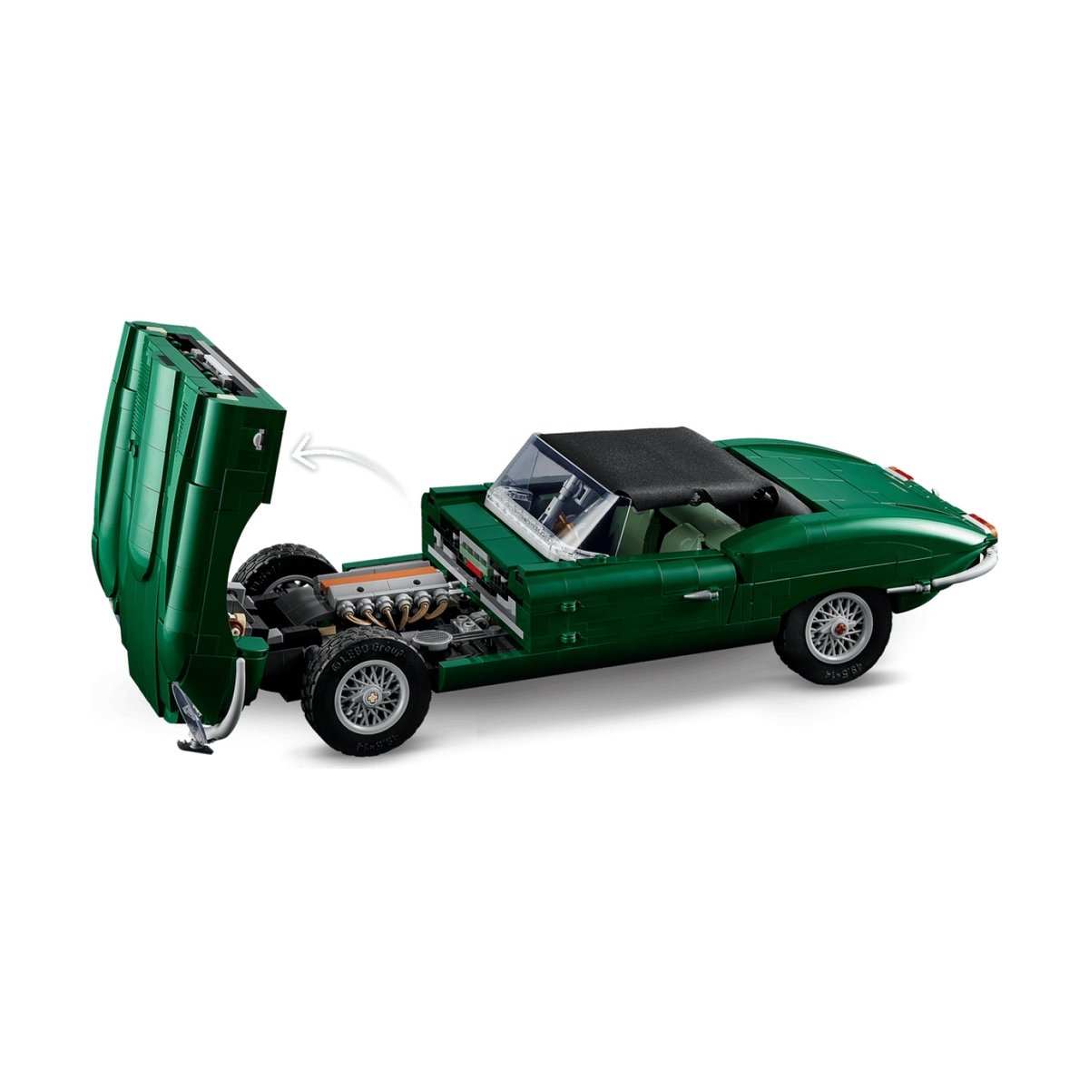 Jaguar E-Type vert, LEGO