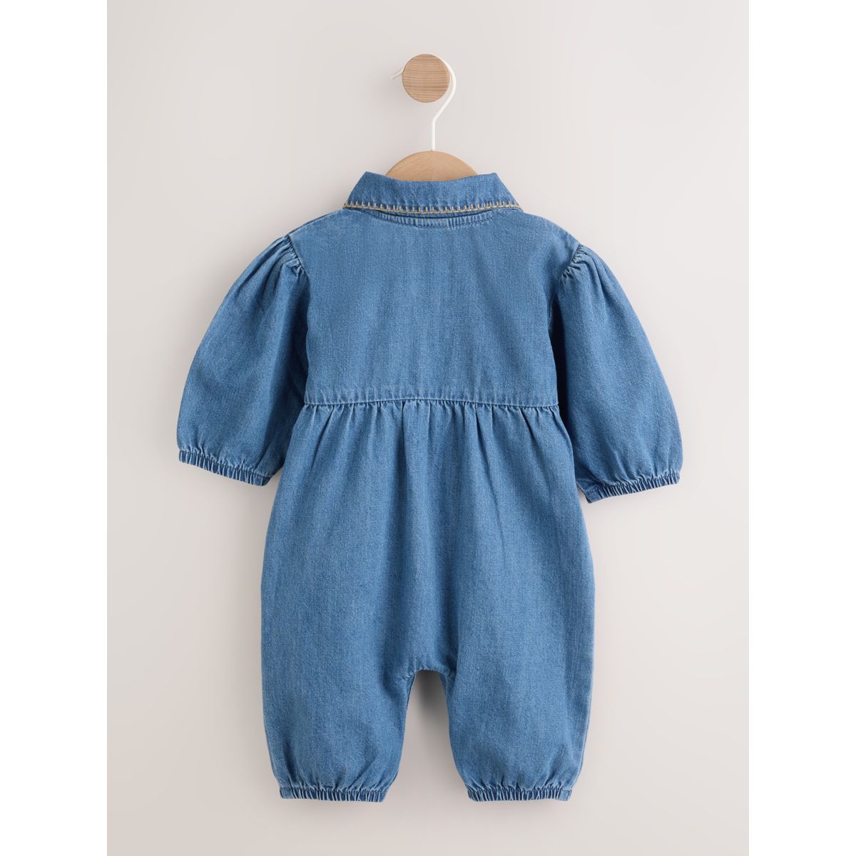 Barboteuse bébé bleu jean, NEXT