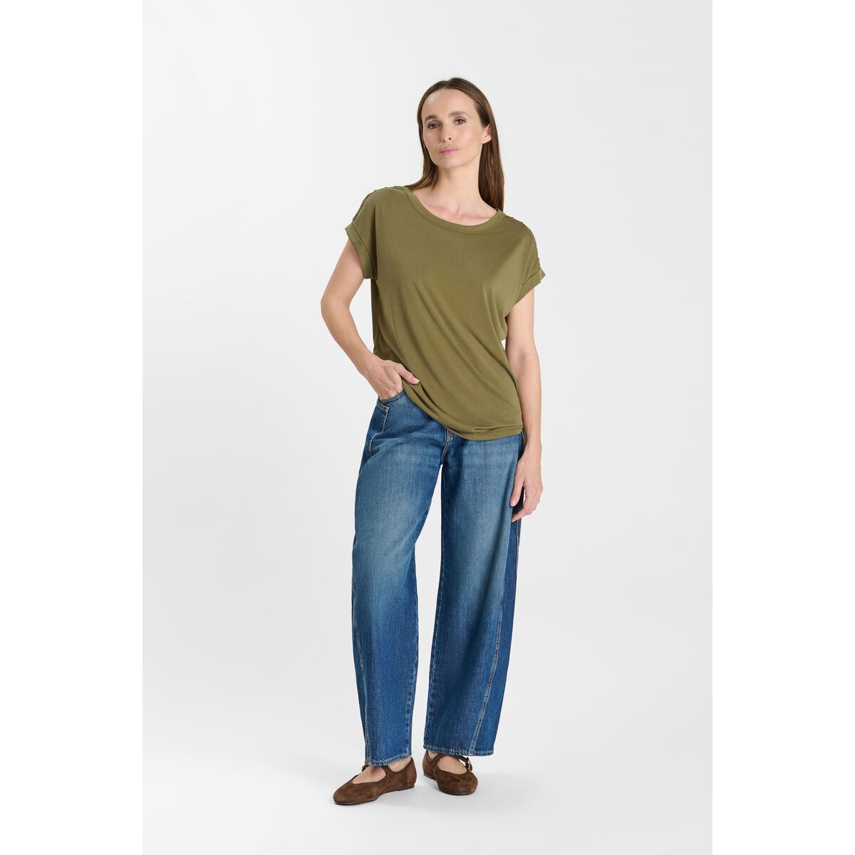 Tee-Shirt PETRO moss, LE TEMPS DES CERISES