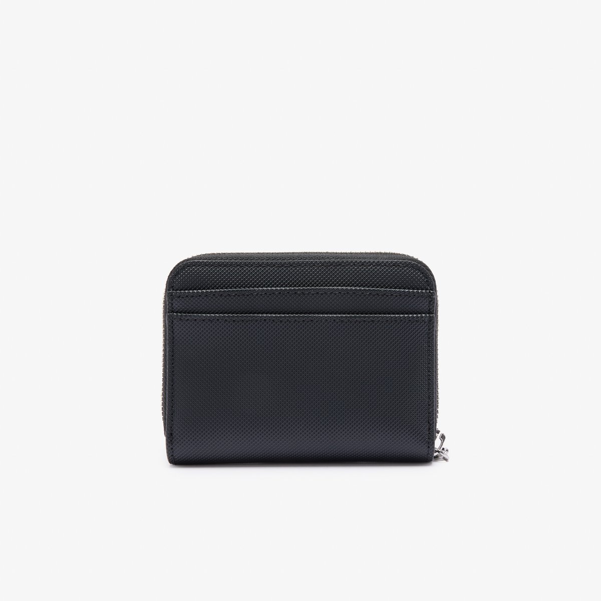 Petit portefeuille zippé Daily City noir-000, LACOSTE