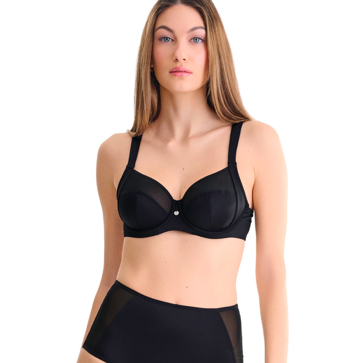 Soutien-gorge armaturé TINA B à E noir, LISCA