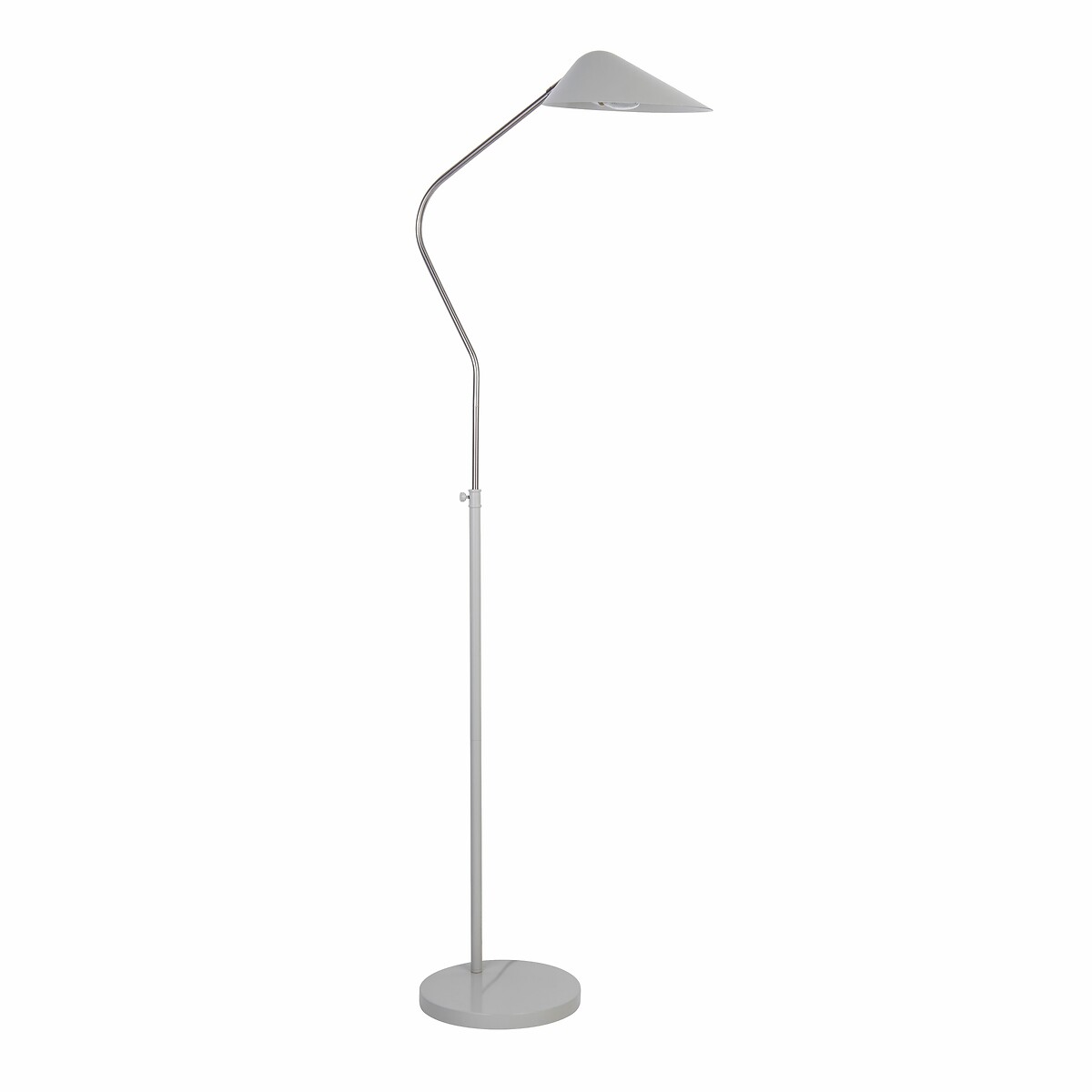Granby Metal Shade Floor Lamp chrome, SO'HOME