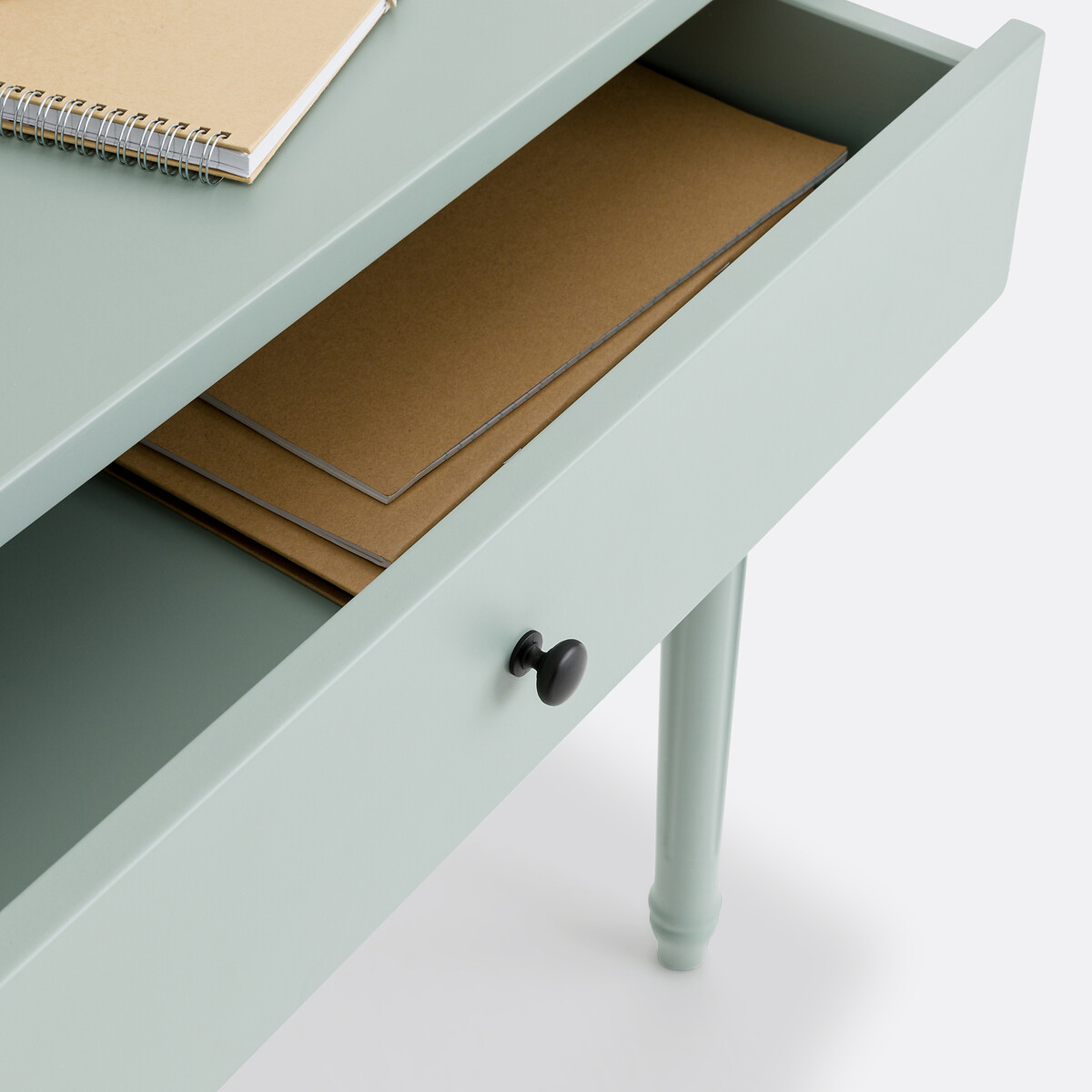Bureau avec réhausse, Baudry vert eucalyptus, LA REDOUTE INTERIEURS