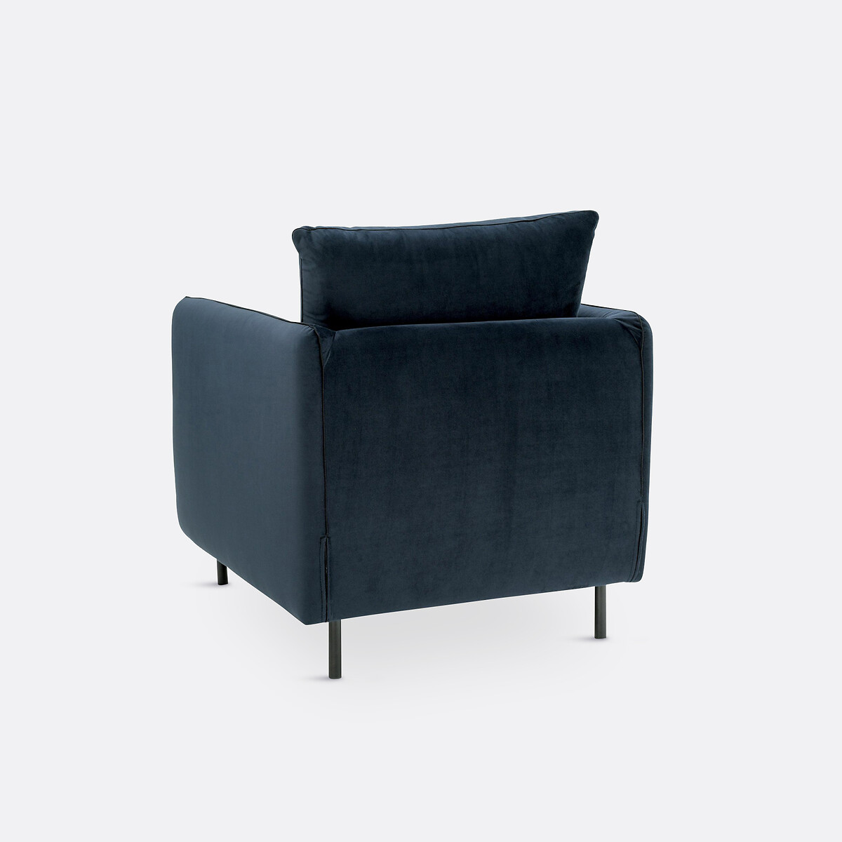 Fauteuil velours, Ivete bleu, LA REDOUTE INTERIEURS