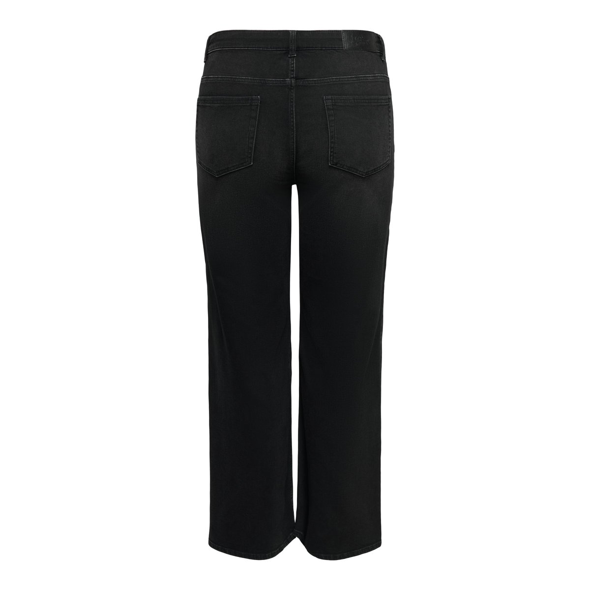 Jean À Jambe Large washed black, ONLY CARMAKOMA