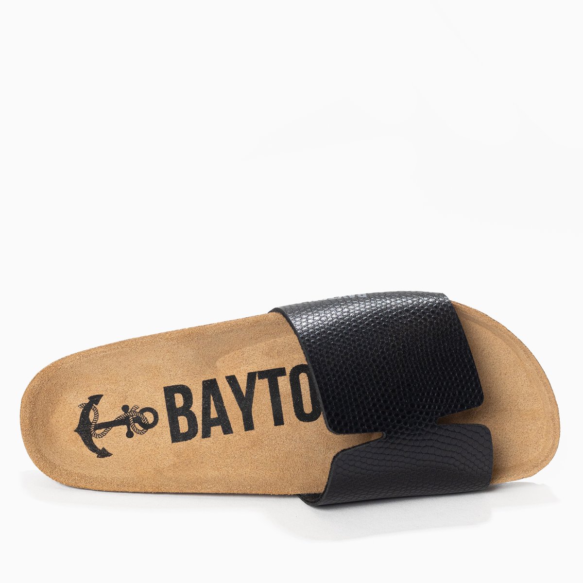 Sandales DJILIAN noir, BAYTON