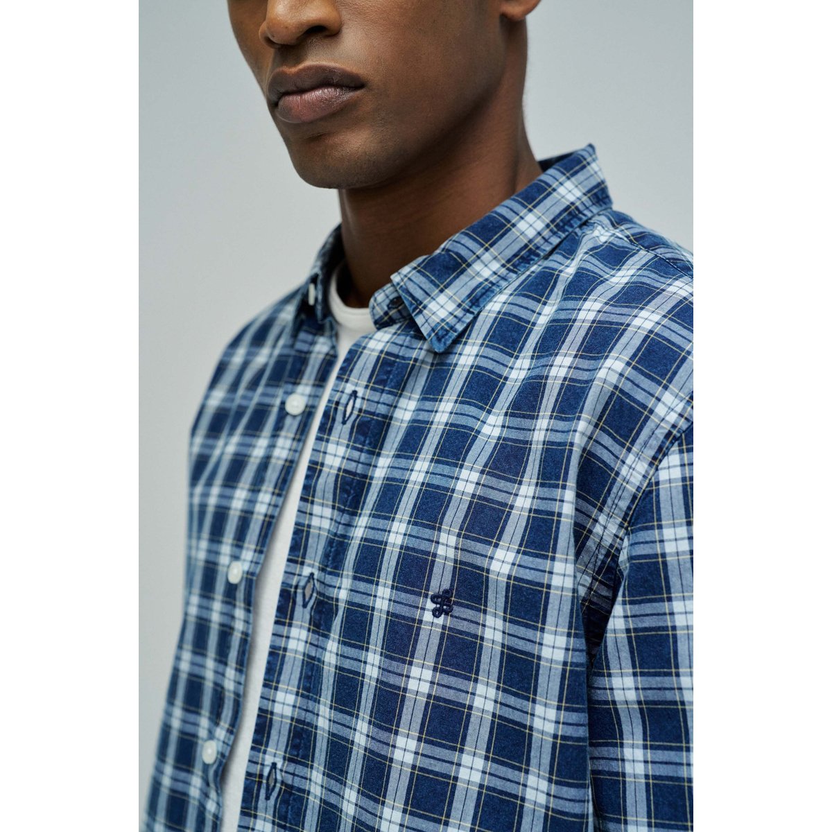 CHEMISE À CARREAUX bleu, SALSA JEANS
