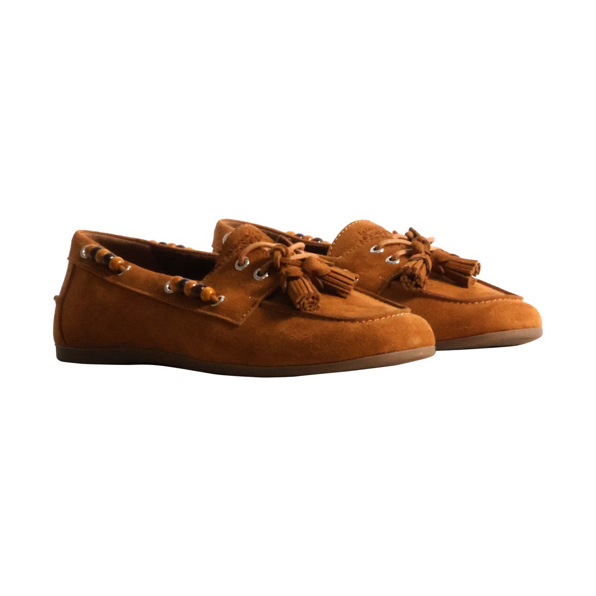 Mocassin à Lacets cognac, LE TEMPS DES CERISES