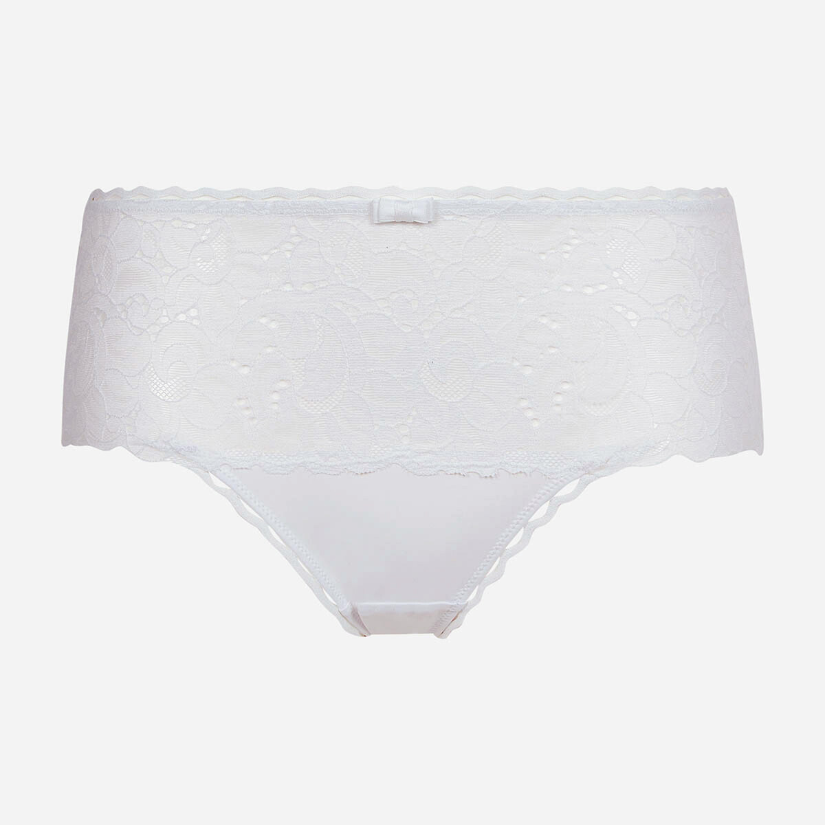Culotte media CLASSIC SUPPORT DENTELLE bianco, PLAYTEX