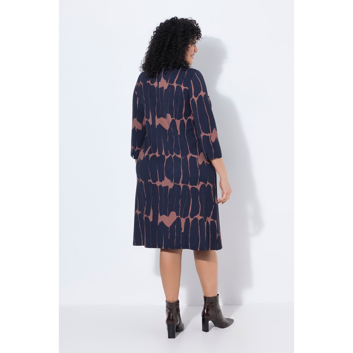Robe point de Rome marine, ULLA POPKEN