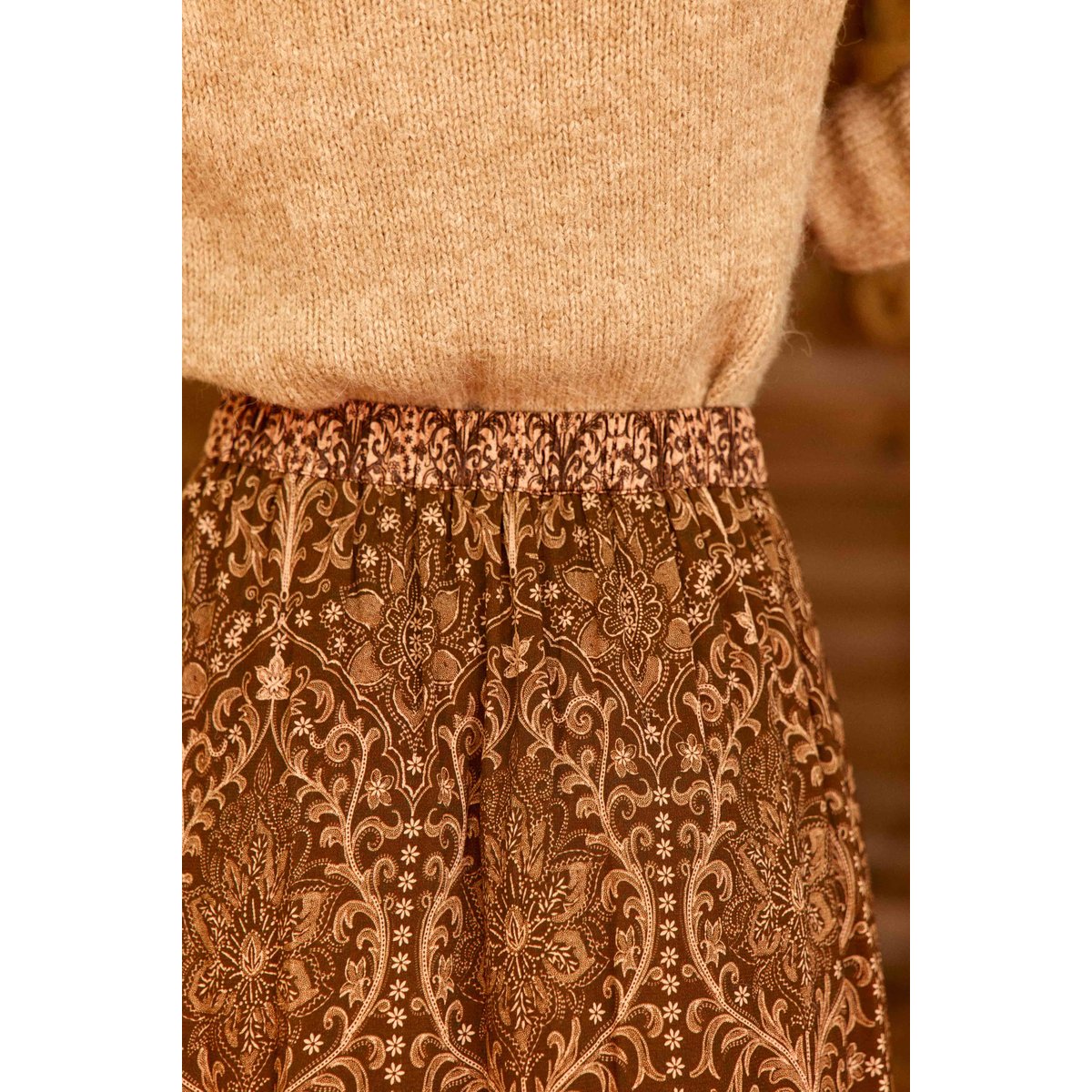 JUPE imprimé cachemire JELLY 16-boho, LA PETITE ETOILE
