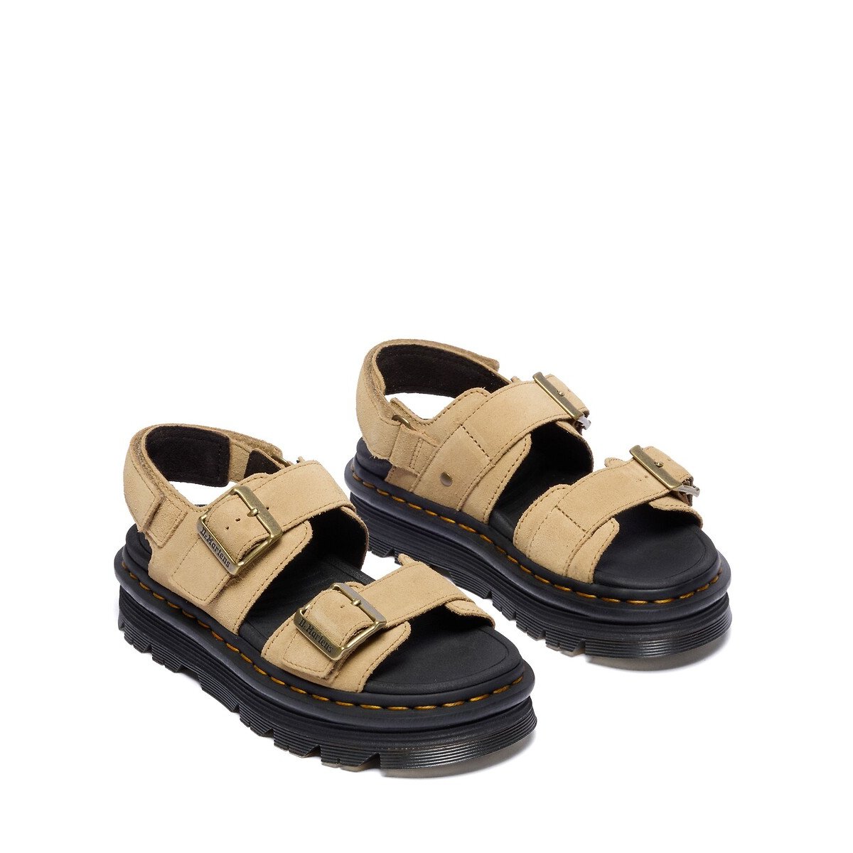 Sandales ZebZag en daim tan, DR. MARTENS