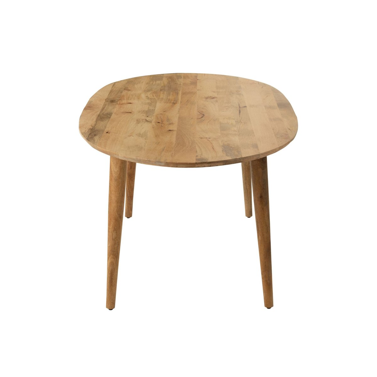 Table à manger ovale en manguier naturel 10 places L200 - CAMILA bois clair, HELLIN, DEPUIS 1862