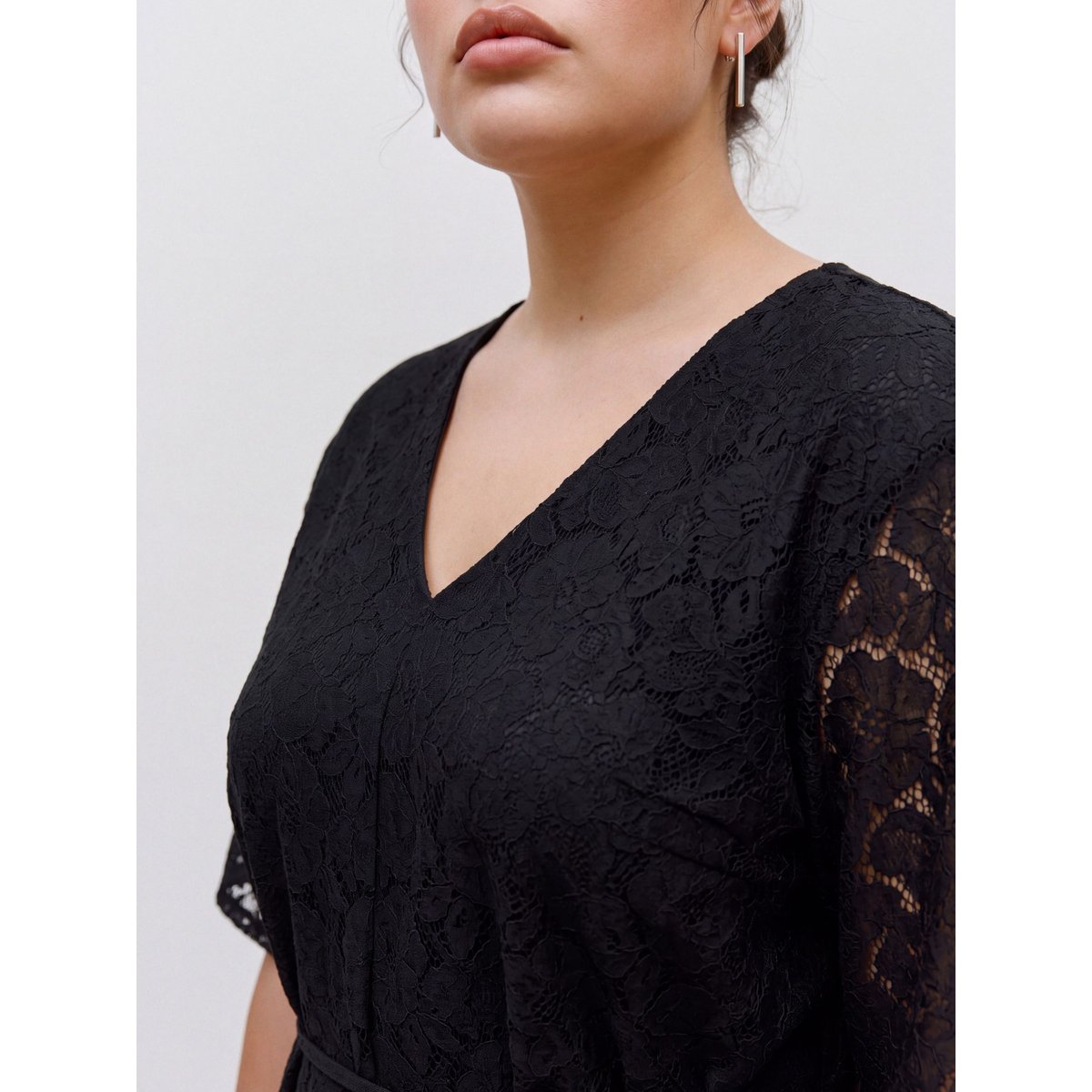 Robe En Dentelle noire - black, VERO MODA