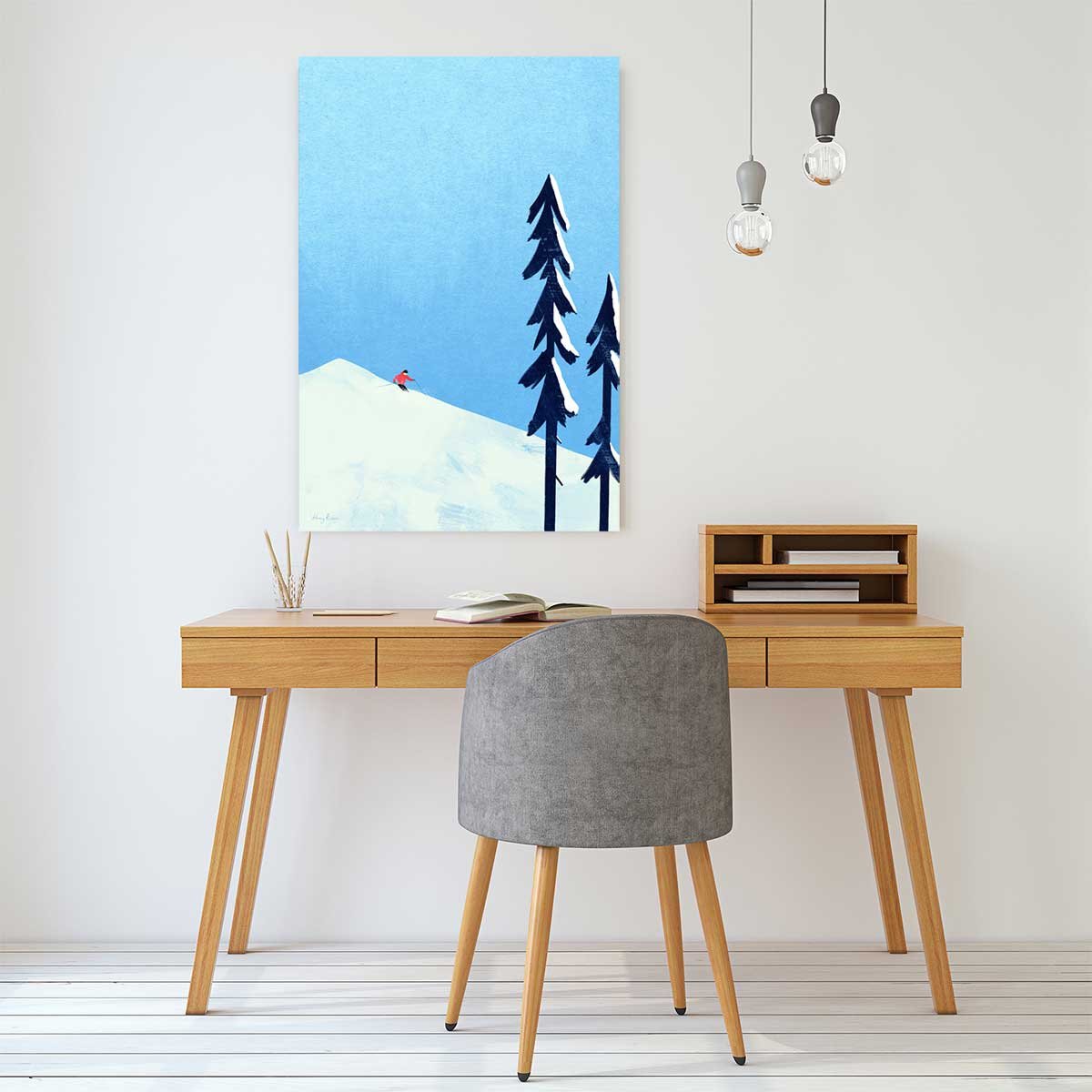 Tableau paysage peuf tableau alu dibond, HEXOA