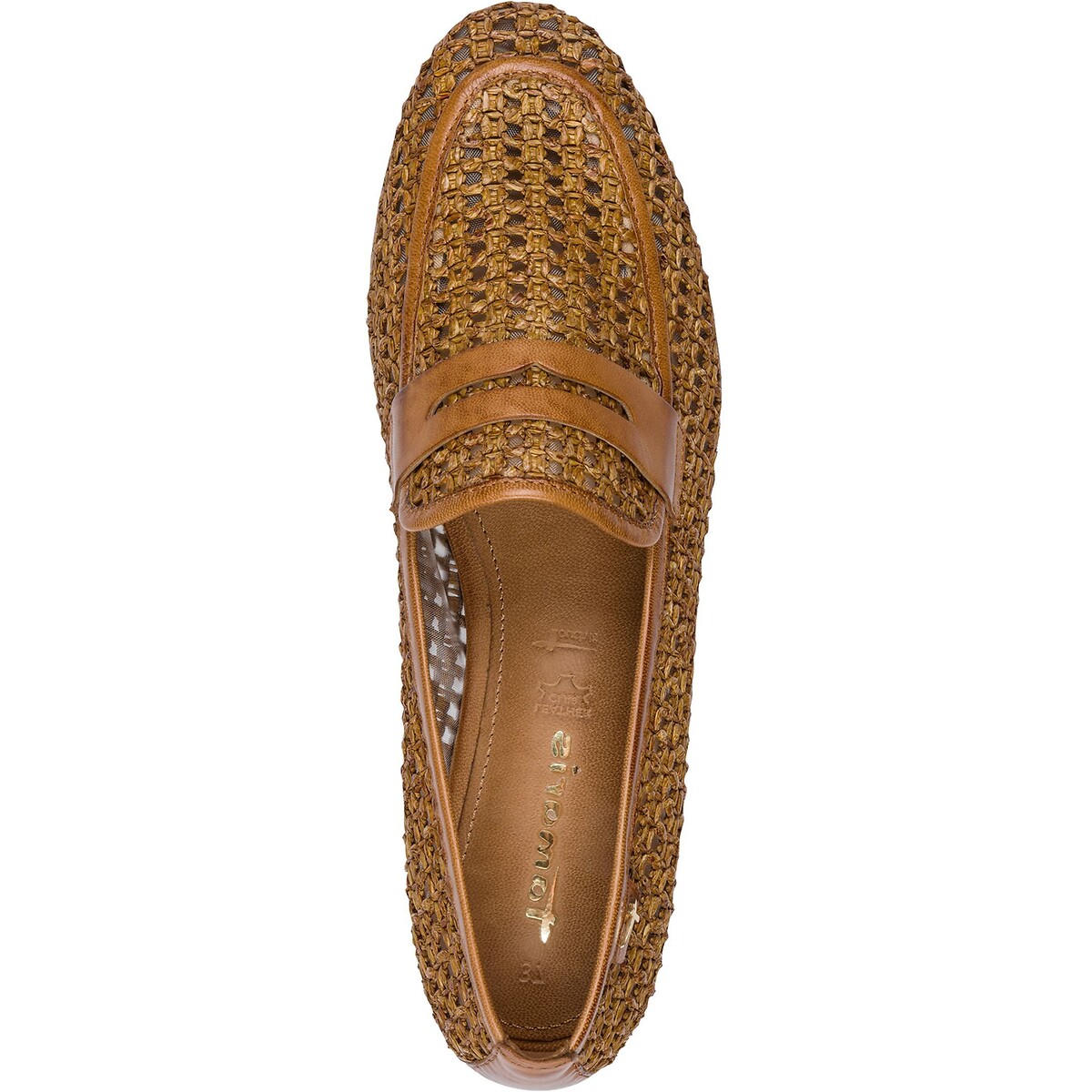 Loafers cognac, TAMARIS