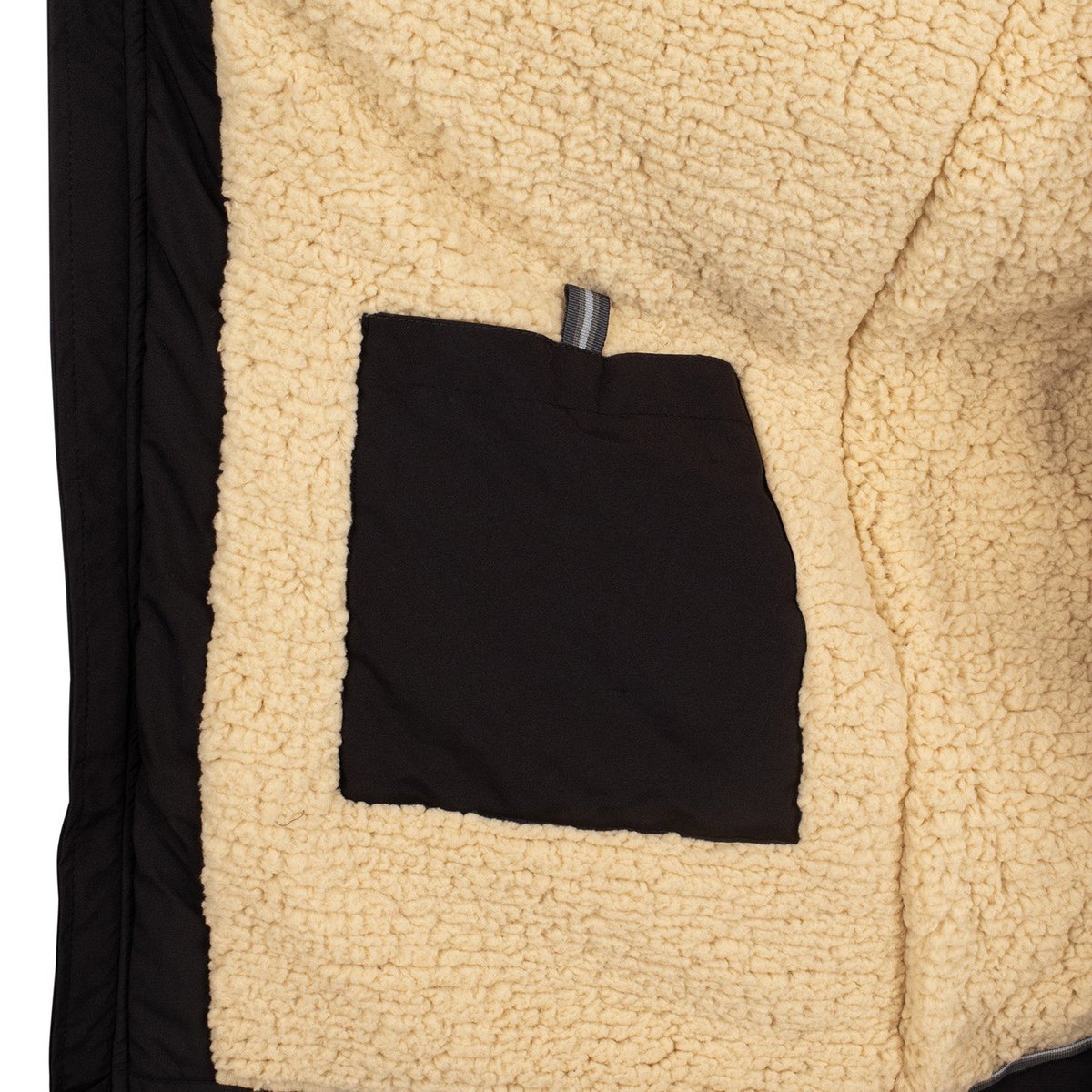 Parka à capuche patch noir, SHILTON