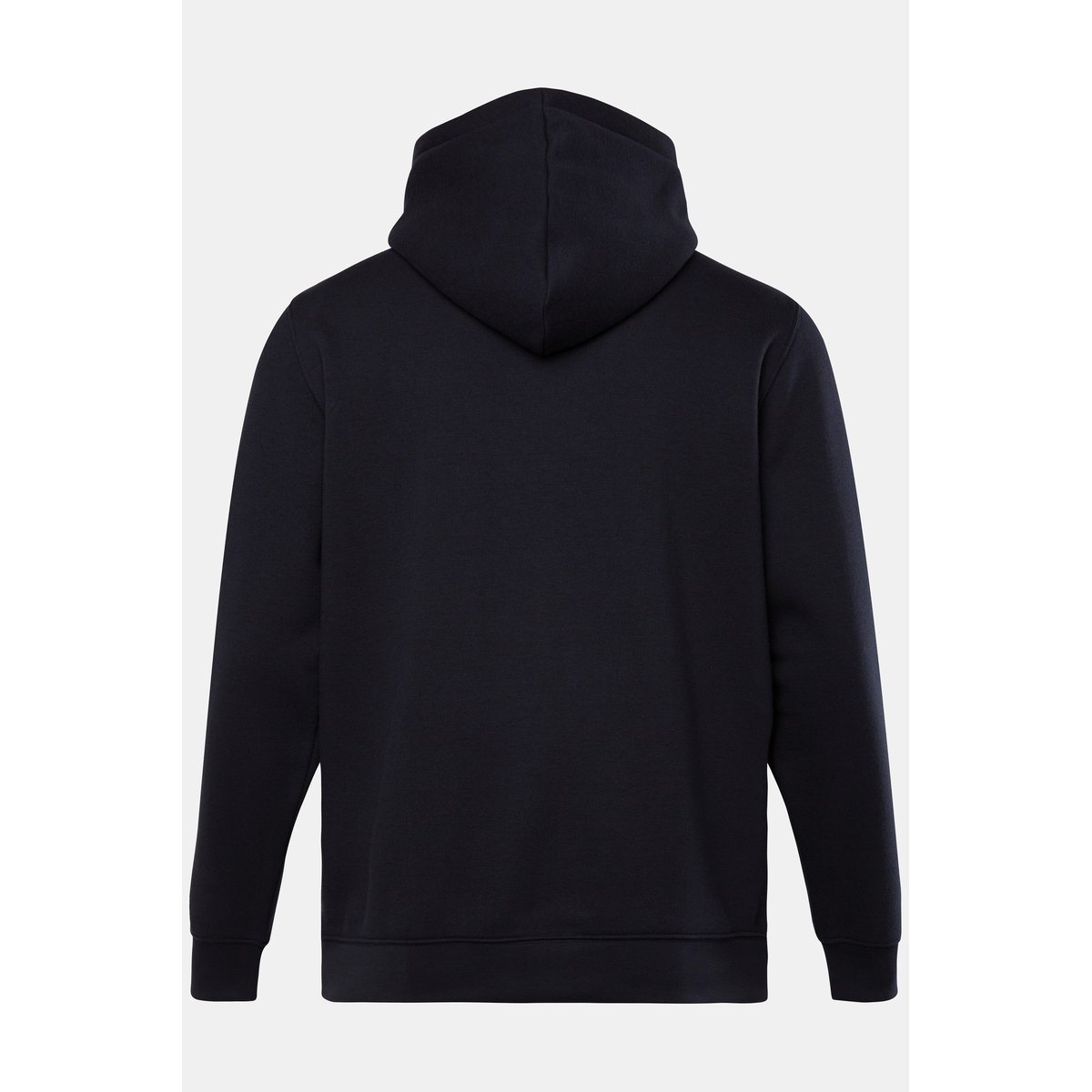 Sweat-shirt à capuche. Coupe oversize et marine foncé, STHUGE