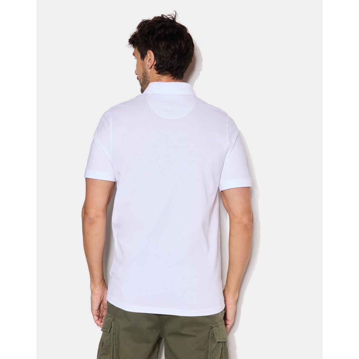 Polo brodé O'TOGS blanc, CHEVIGNON