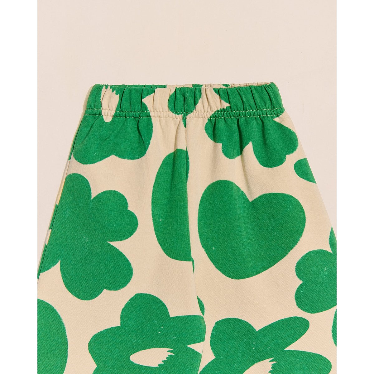 Pantalon en coton bio maxi imprimé - Lucky vert, EMOI EMOI