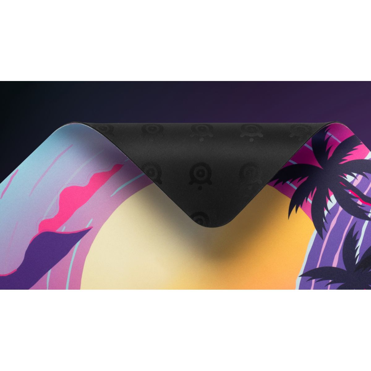 Tapis de souris QcK XXL Neon Sunset EU couleur unique, STEELSERIES