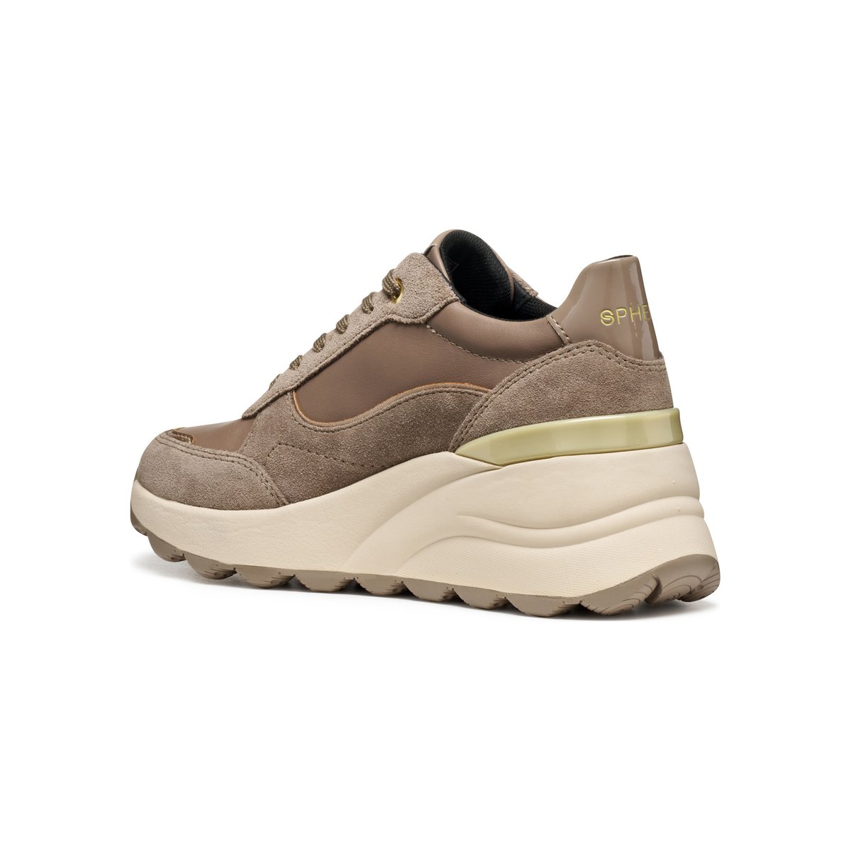 Baskets  D SPHERICA EC13 taupe, GEOX