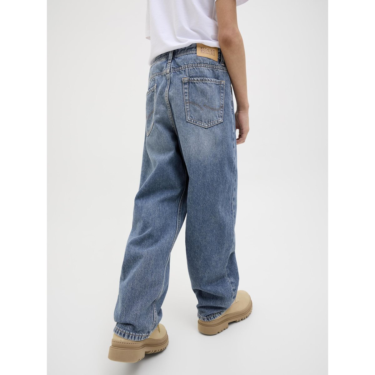 Jean Baggy Fit blue denim, JACK & JONES JUNIOR