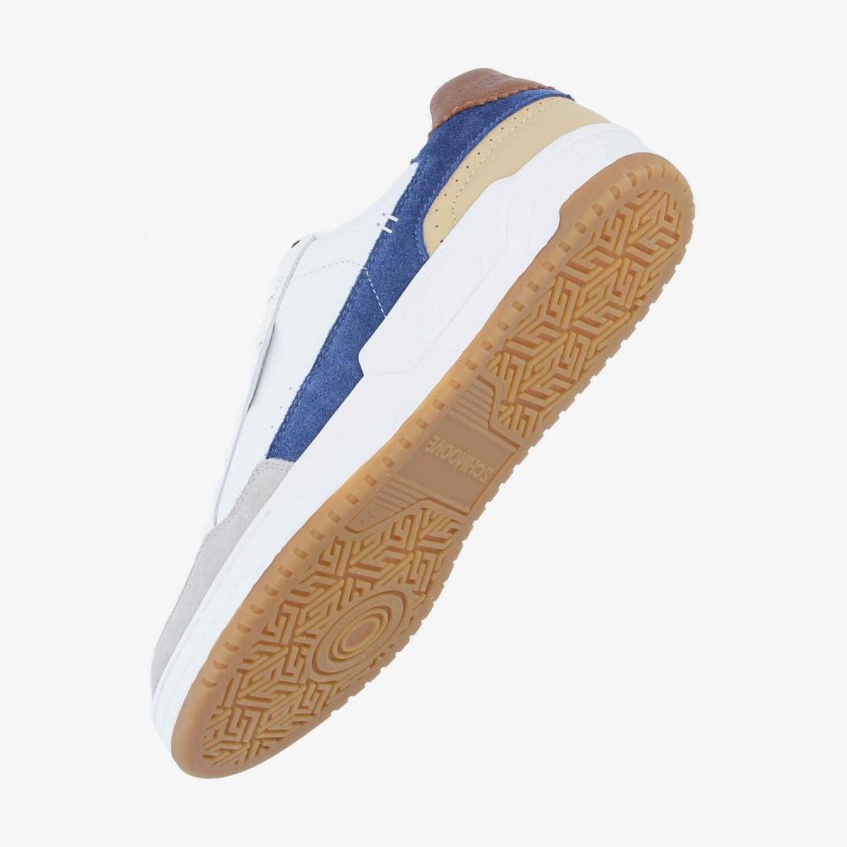 Sneakers BROOKLYN PREPPY blanc, SCHMOOVE