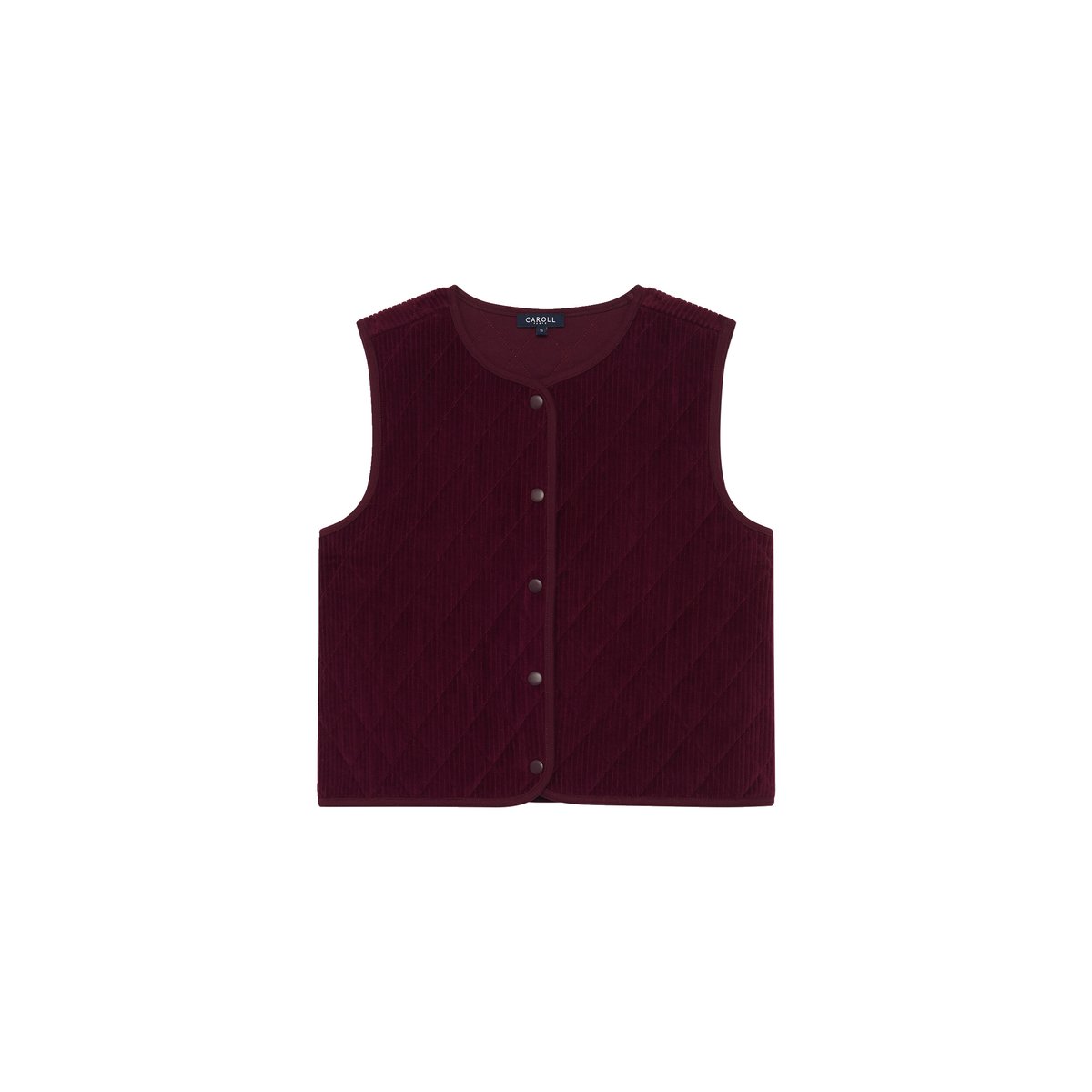 Gilet sans manches TMARCO bordeaux, CAROLL