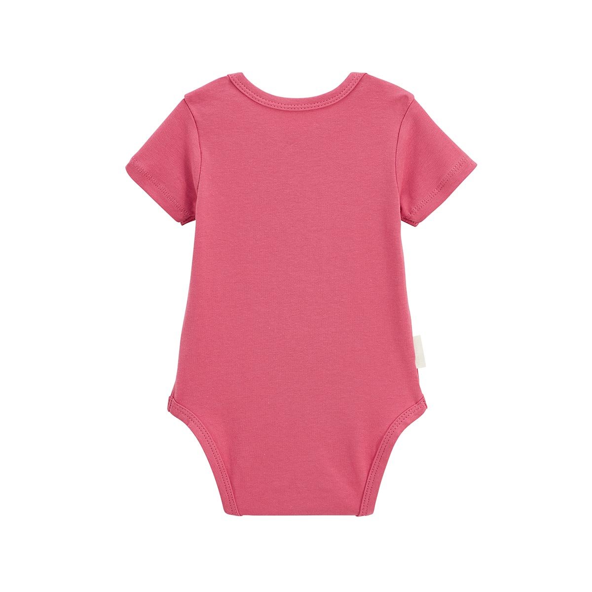Lot de 3 bodies bébé manches courtes Anaelle rose, PETIT BEGUIN