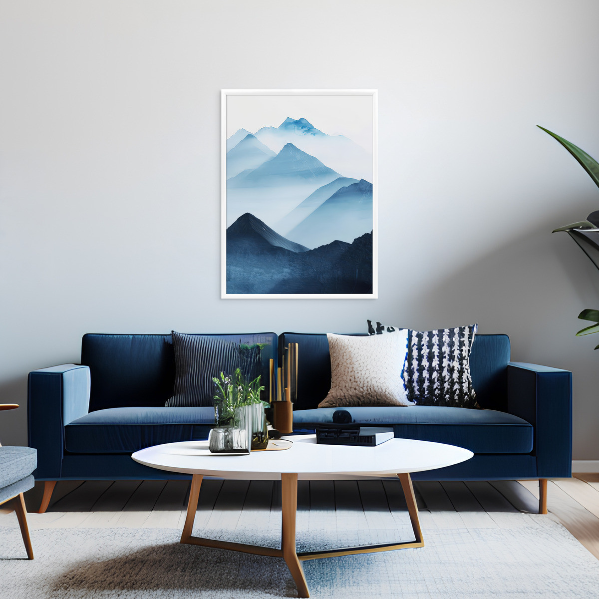 Cadre Photo Exposition En Bois Massif Fsc ESSENTIEL blanc, CEANOTHE