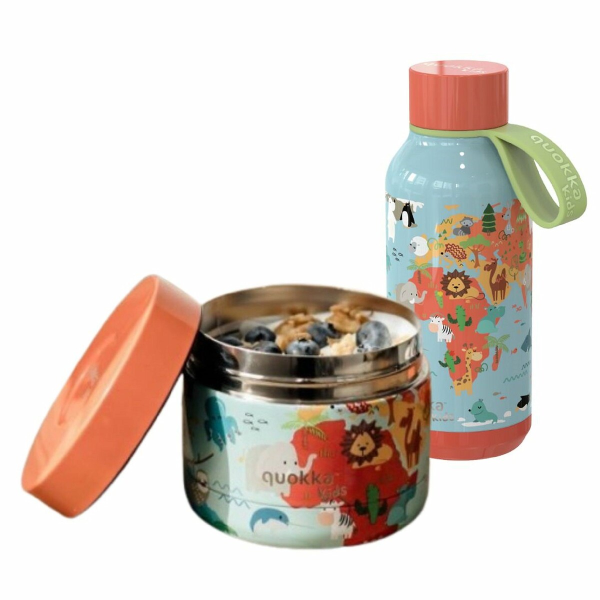 Set Escolar Termos Inox, Smartlunch laranja, SMARTLUNCH