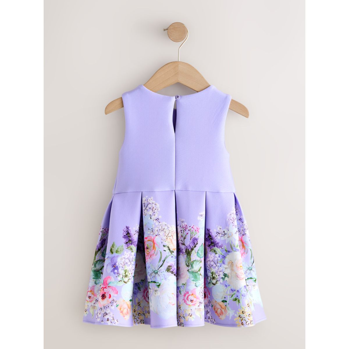 Robe style néoprène pour grandes occasions lilas floral, NEXT
