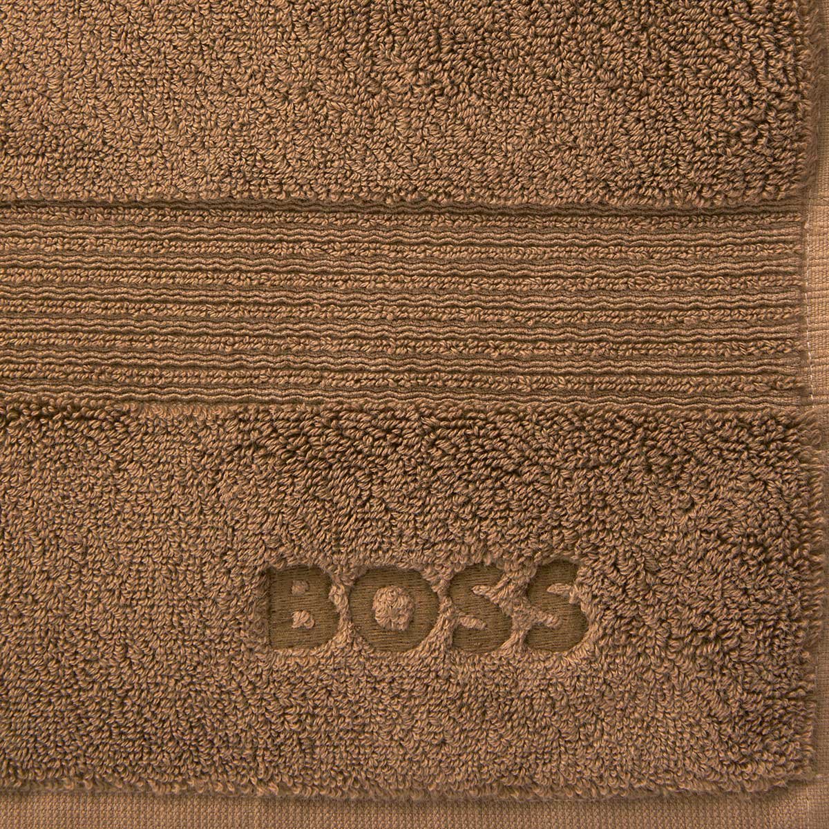 Tapis de bain en coton,LOFT camel, BOSS HOME