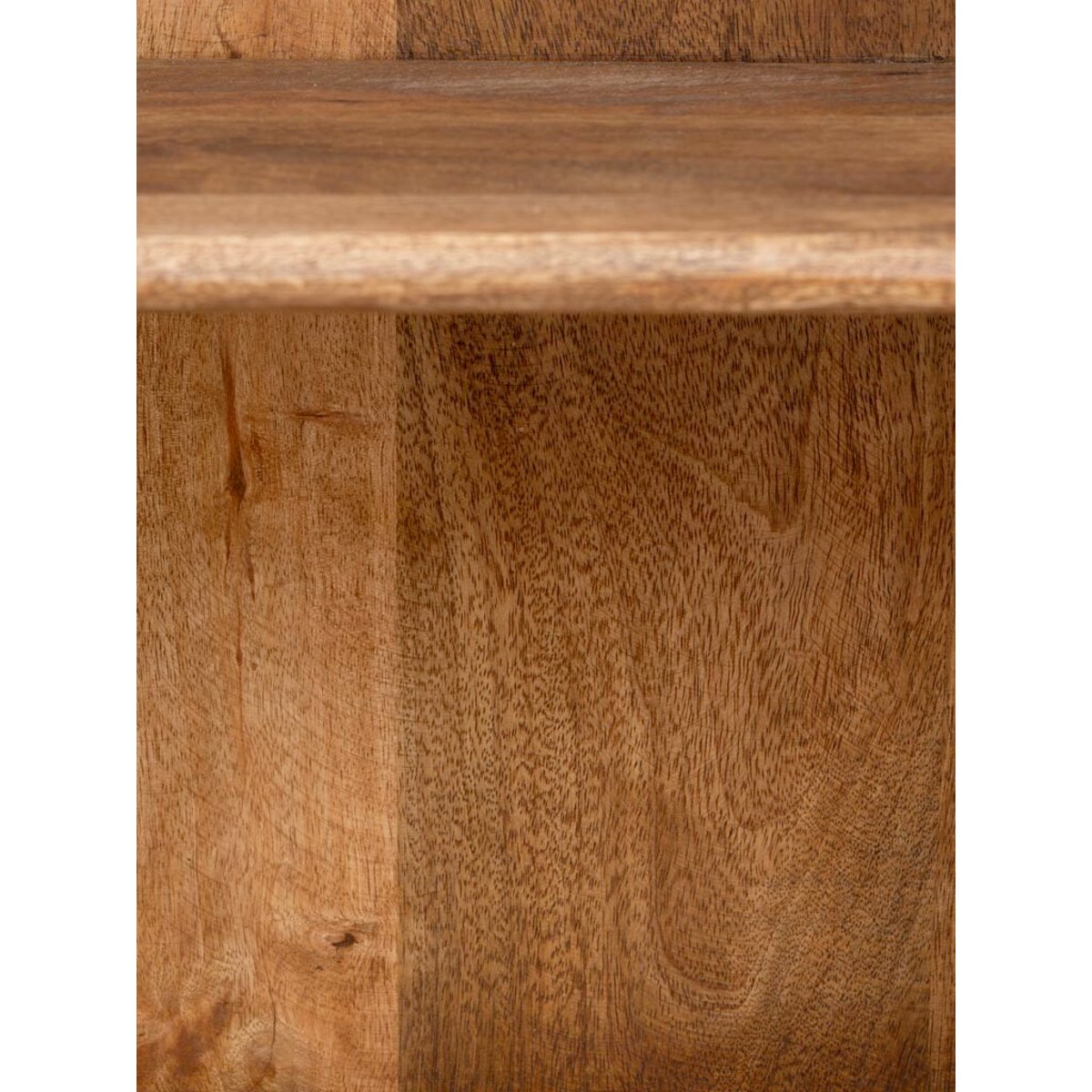 Petite vitrine en bois AURIAC noir, CHEHOMA