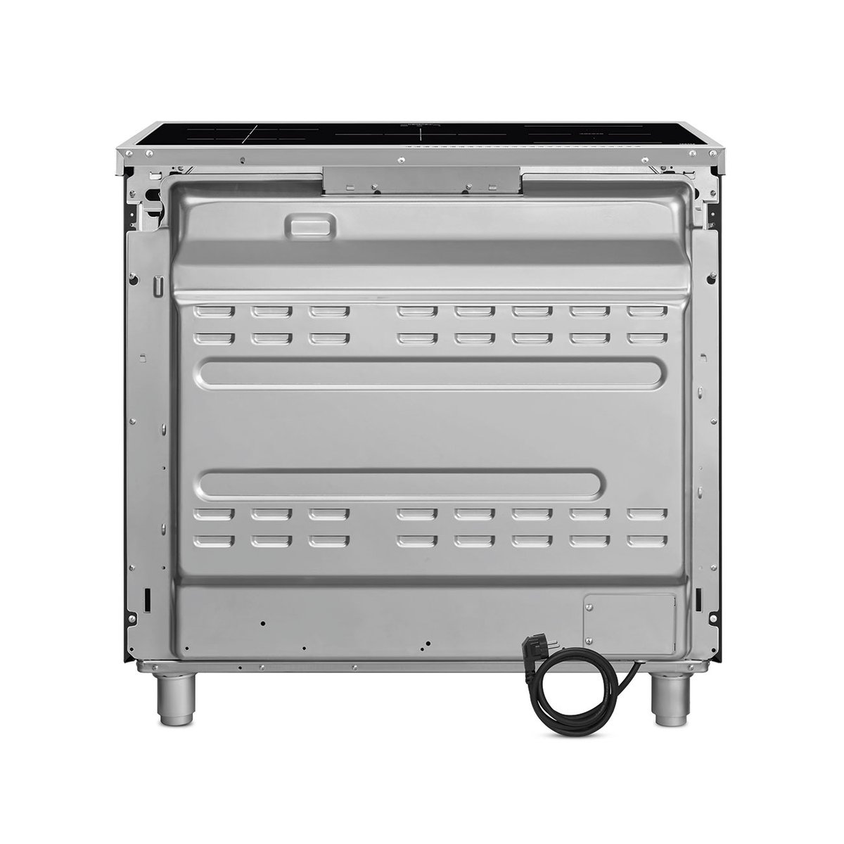 Piano de cuisson induction 5 feux 90 cm C9IM noir mat, SMEG