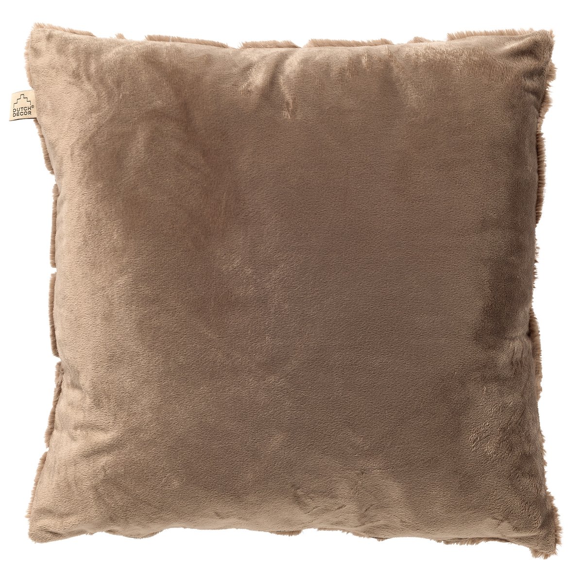 Coussin Quinn taupe, DUTCH DECOR