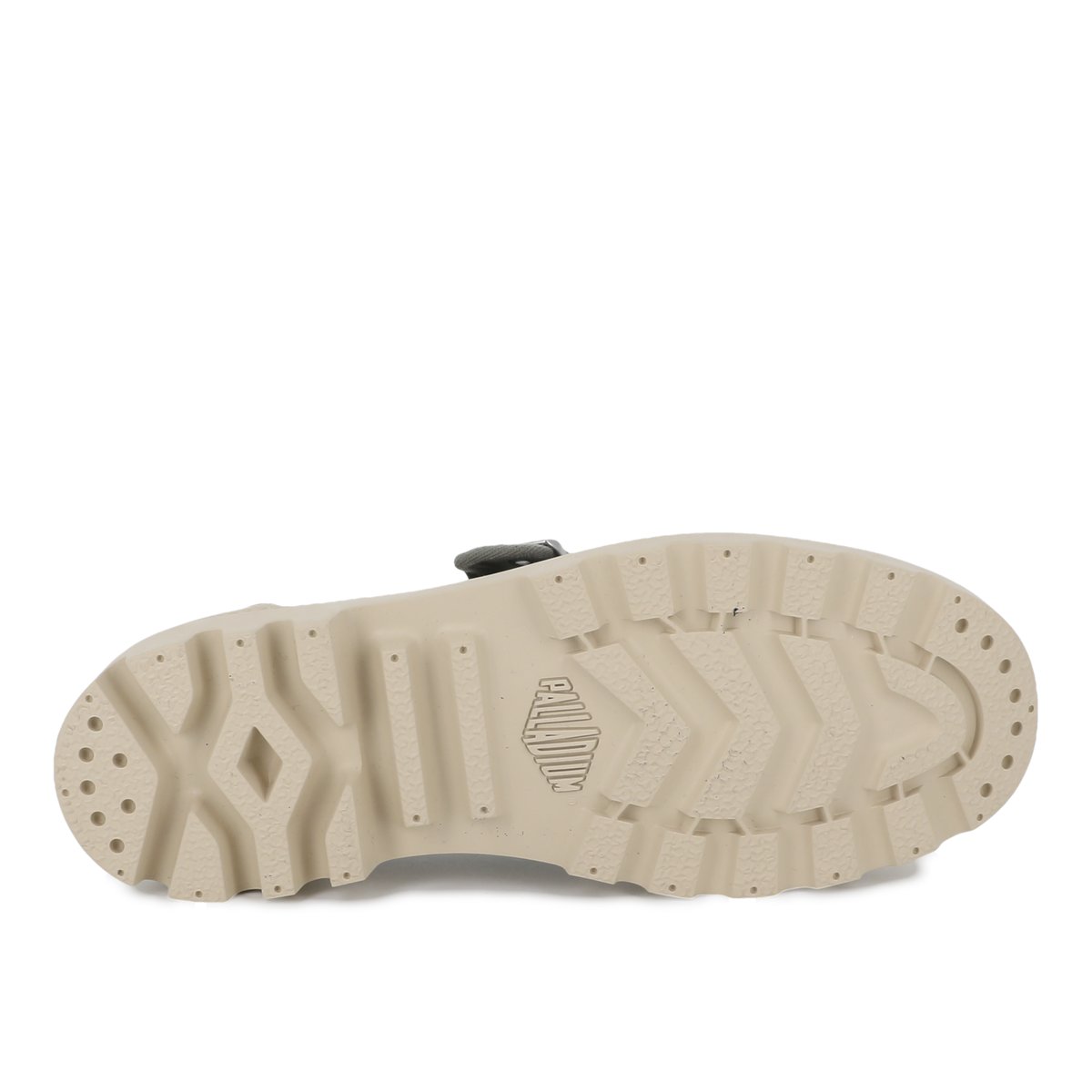 Tennis en toile PAMPA MARY JANE  vert-vetiver, PALLADIUM