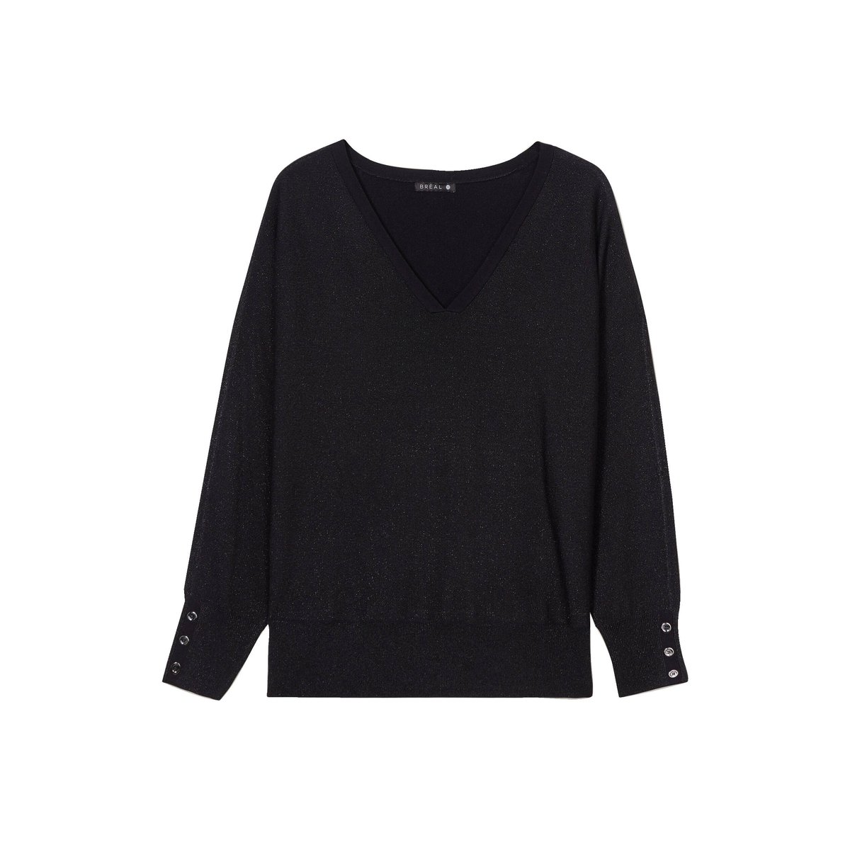 Pull manches longues noir, BREAL