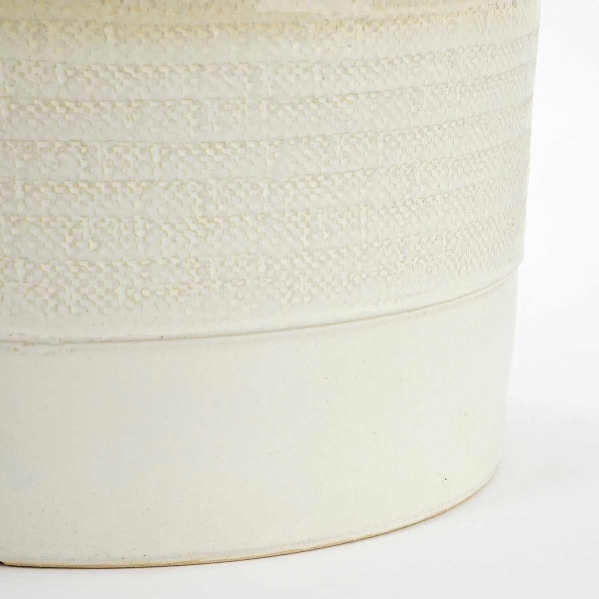 Cache-pot Ø22 cm OLOF crème, MICA DECORATIONS
