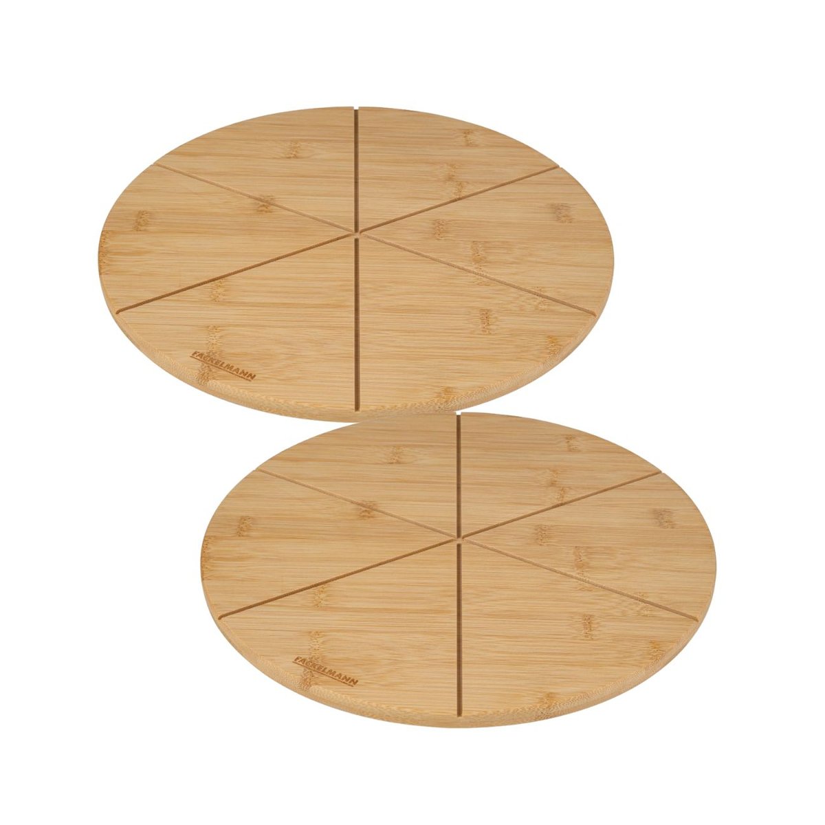 Set de 2 planches à pizza en bois BOISSELERIE bois, FACKELMANN