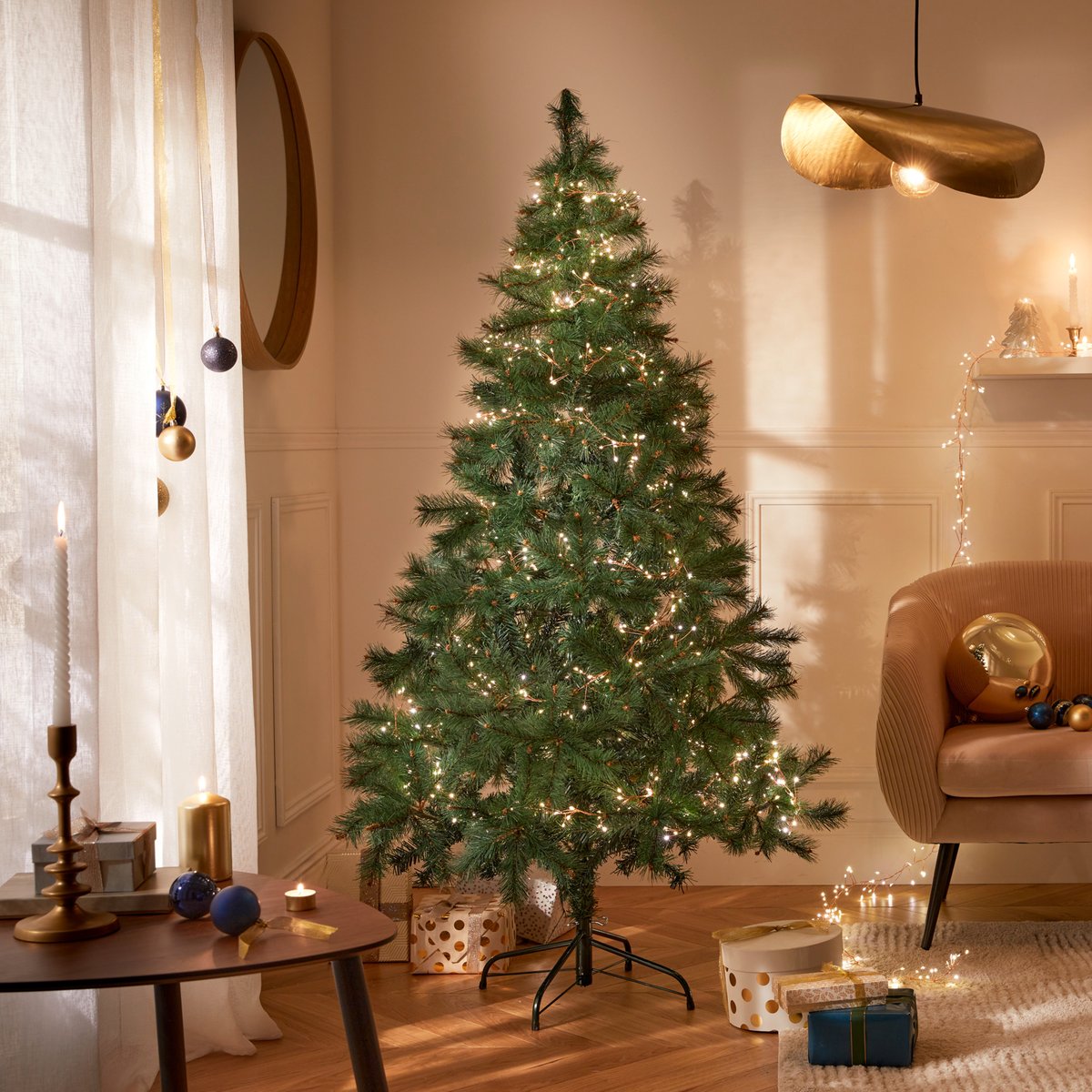 Sapin Windy peak 210 cm vert, FEERIC LIGHTS & CHRISTMAS