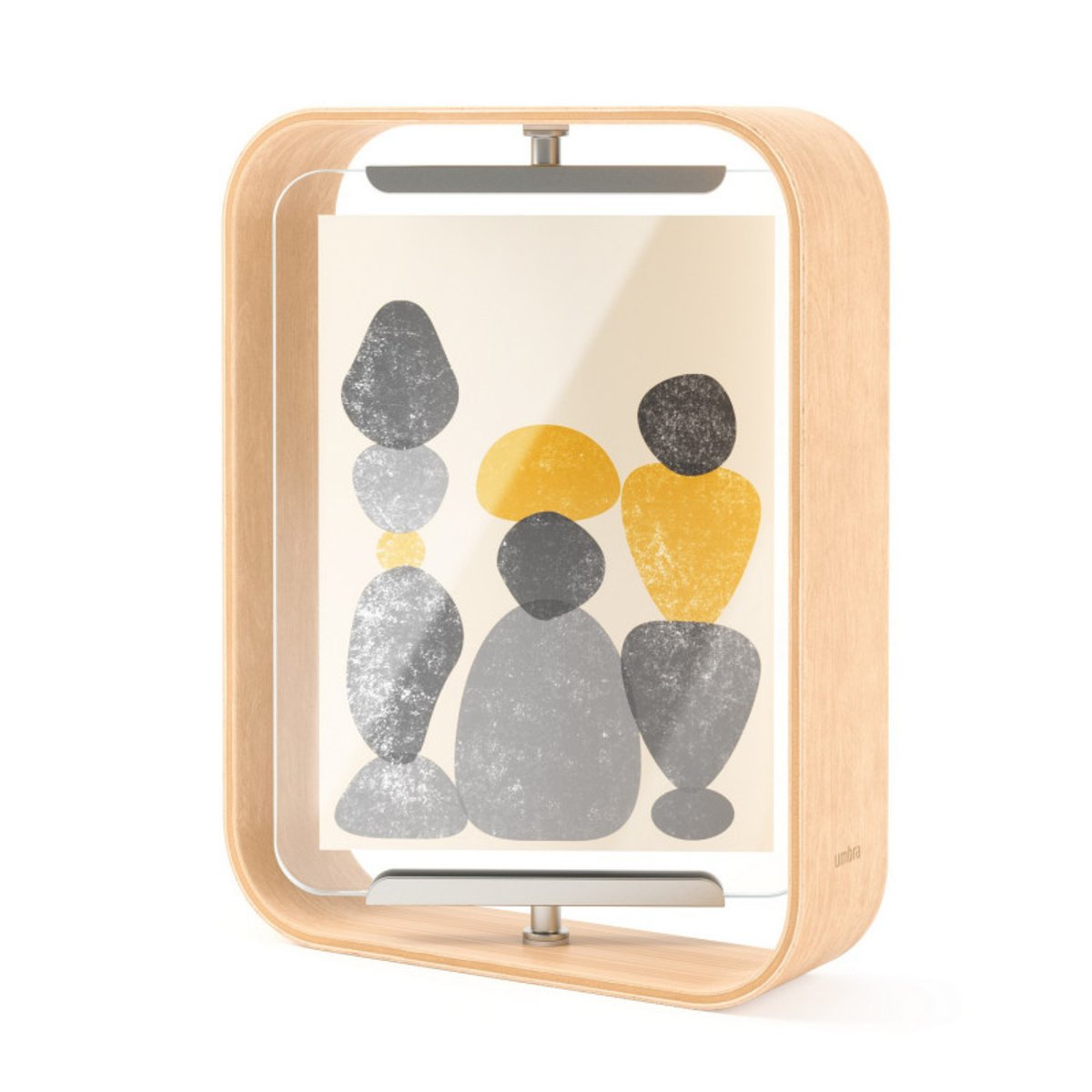 Cadre photo original design bois  BELLWOOD bois clair, UMBRA