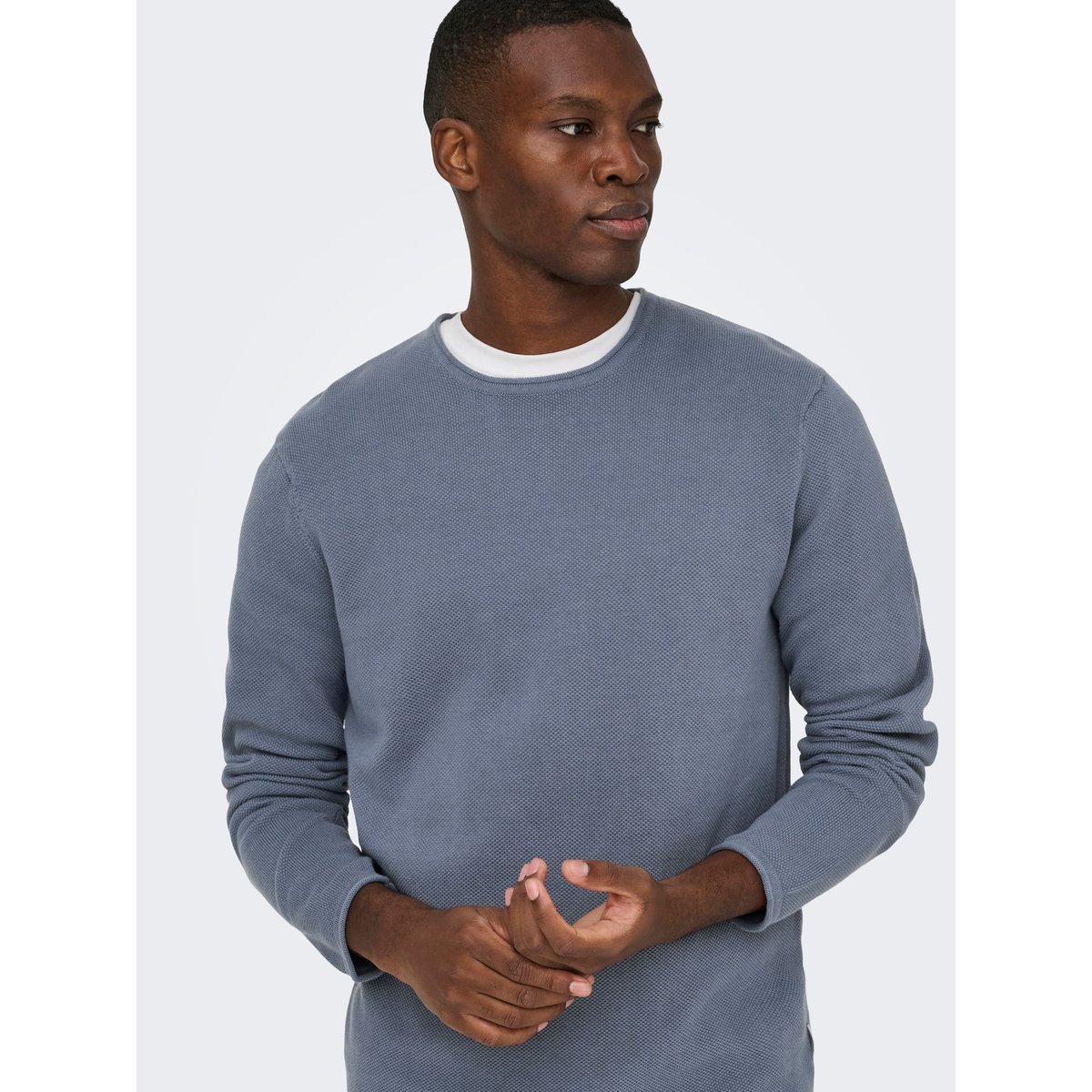 Pull En Maille flint stone, ONLY & SONS